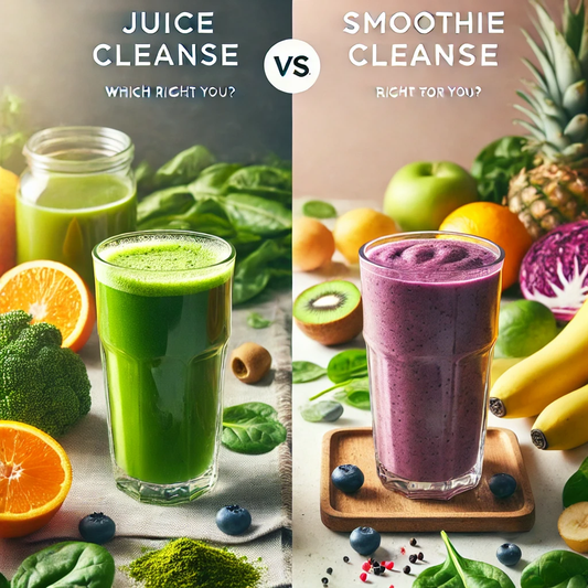 Juice Cleanse vs. Smoothie Cleanse: Which is Right for You?