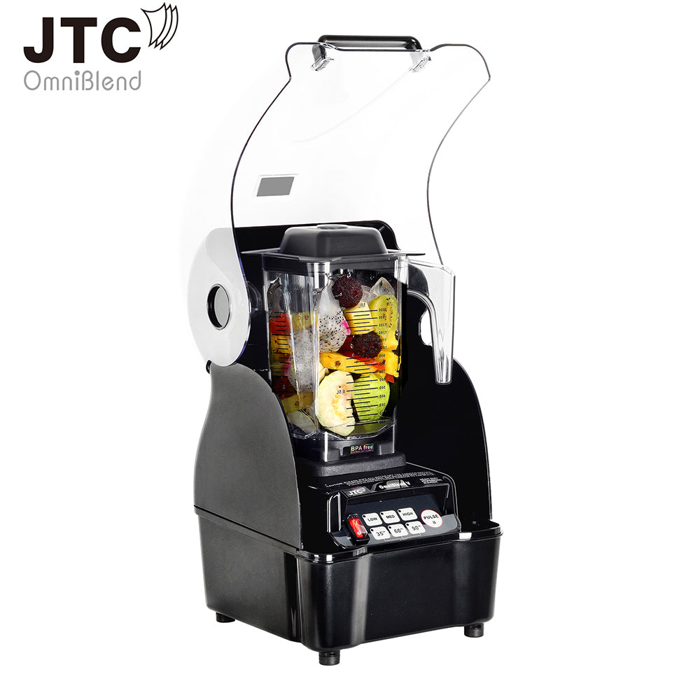 Commercial Blender JTC OmniBlend Omni-Q TM-800AQ with Full Sound Enclosure Shield