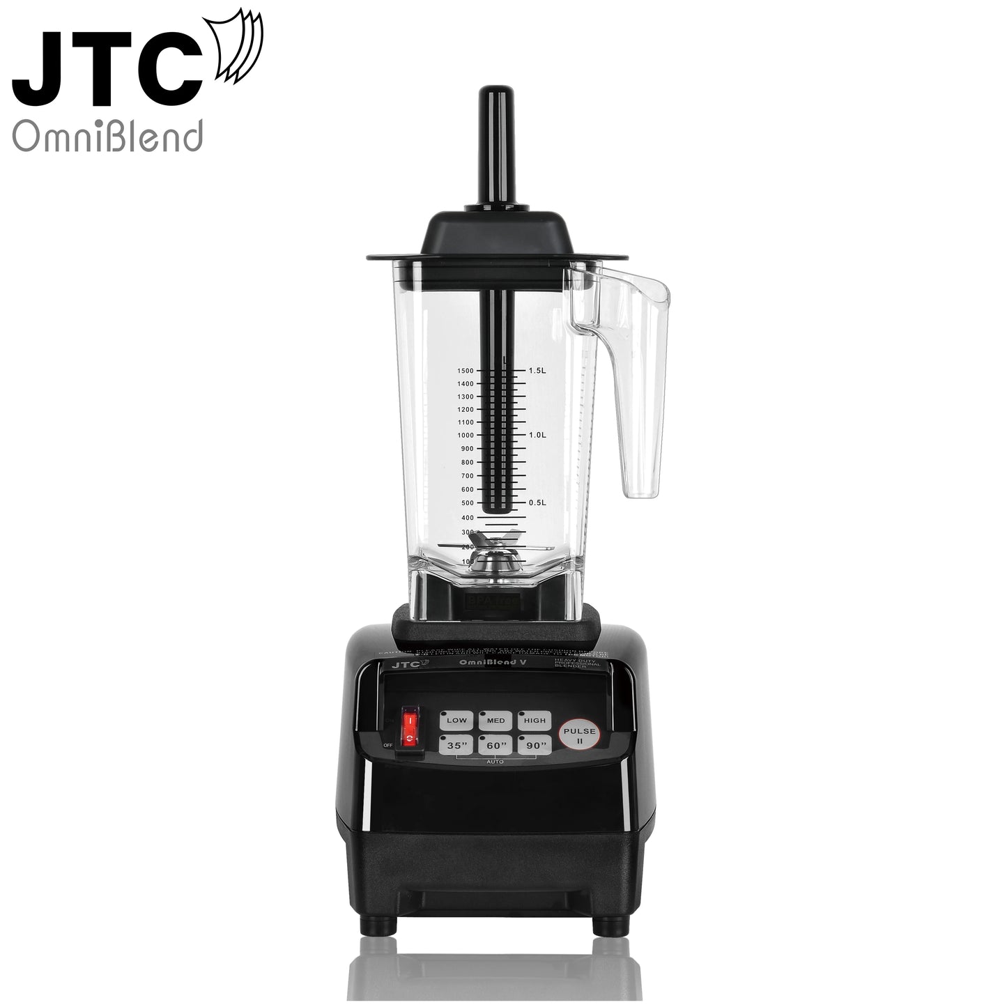 Professional Blender JTC OmniBlend V TM-800A with BPA free jar 1.5L