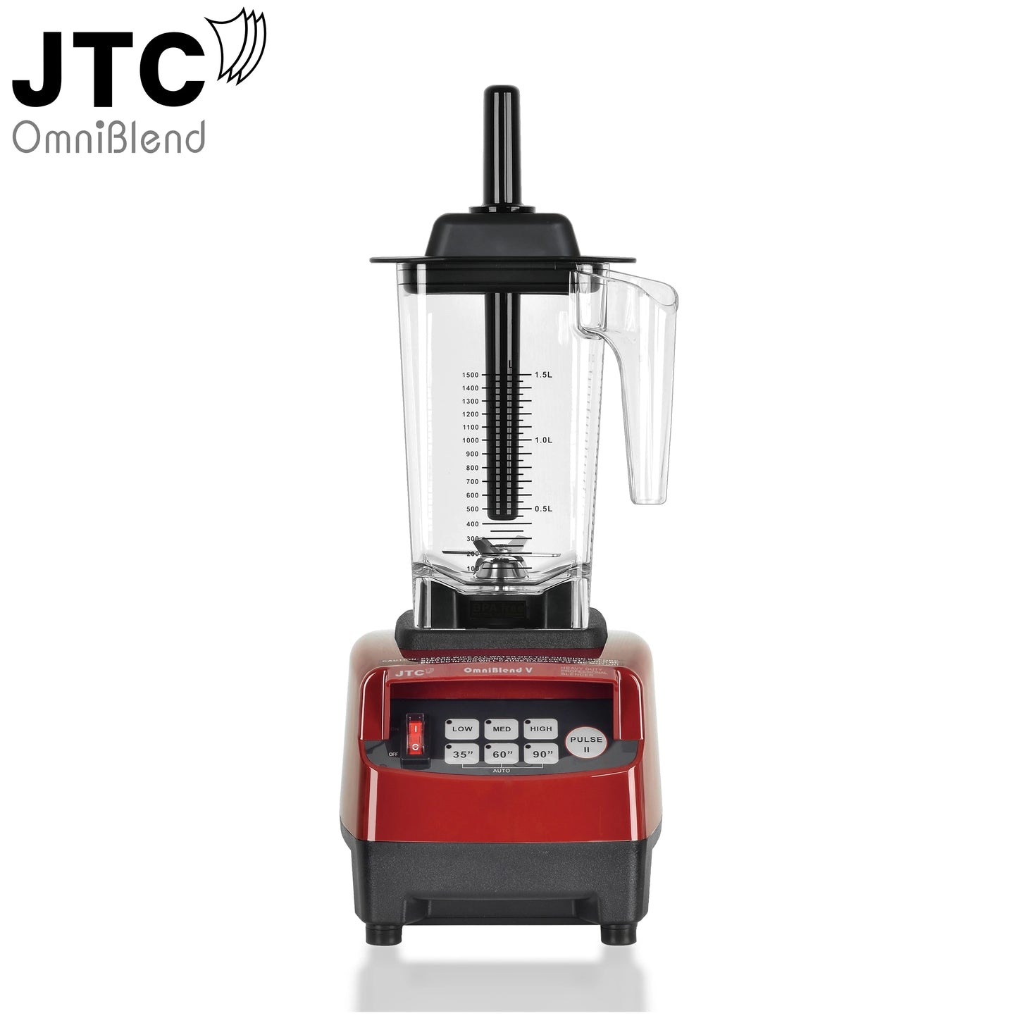 Professional Blender JTC OmniBlend V TM-800A with BPA free jar 1.5L