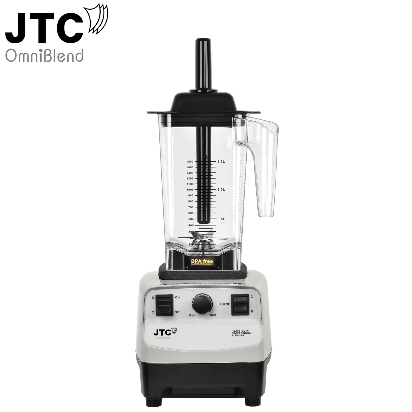 Commercial Blender JTC OmniBlend I TM-767 with BPA free jar 1.5L