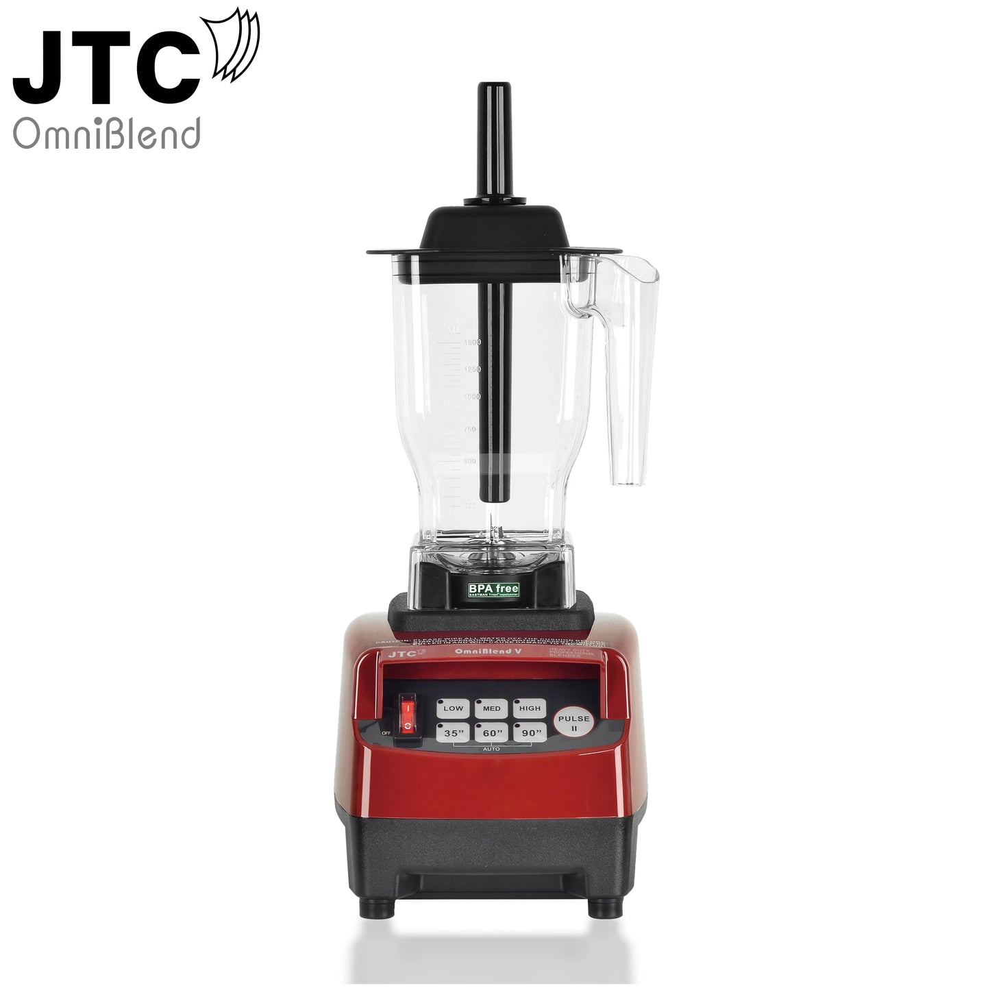 Professional Blender JTC OmniBlend V TM-800B with BPA free jar 1.5L