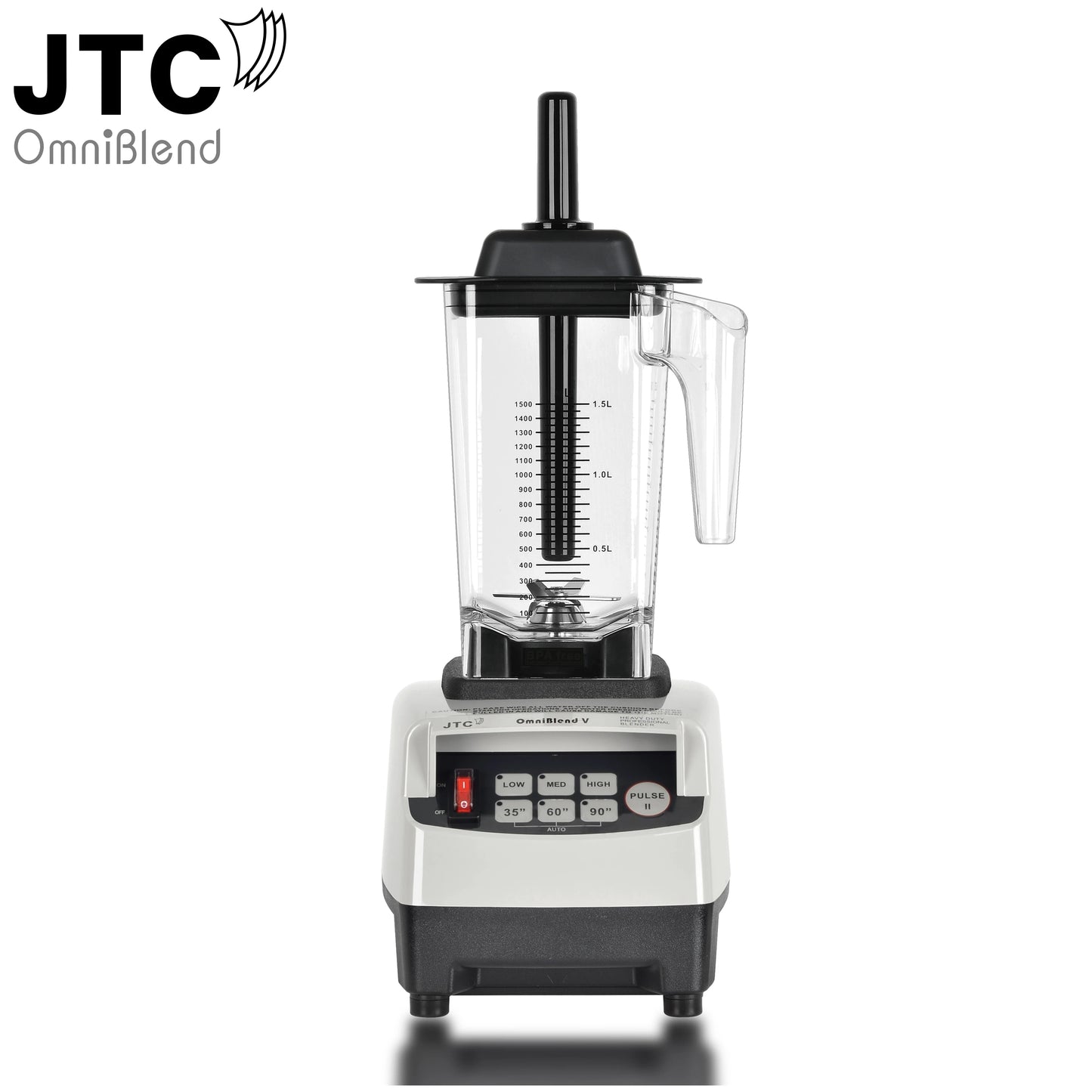 Professional Blender JTC OmniBlend V TM-800A with BPA free jar 1.5L