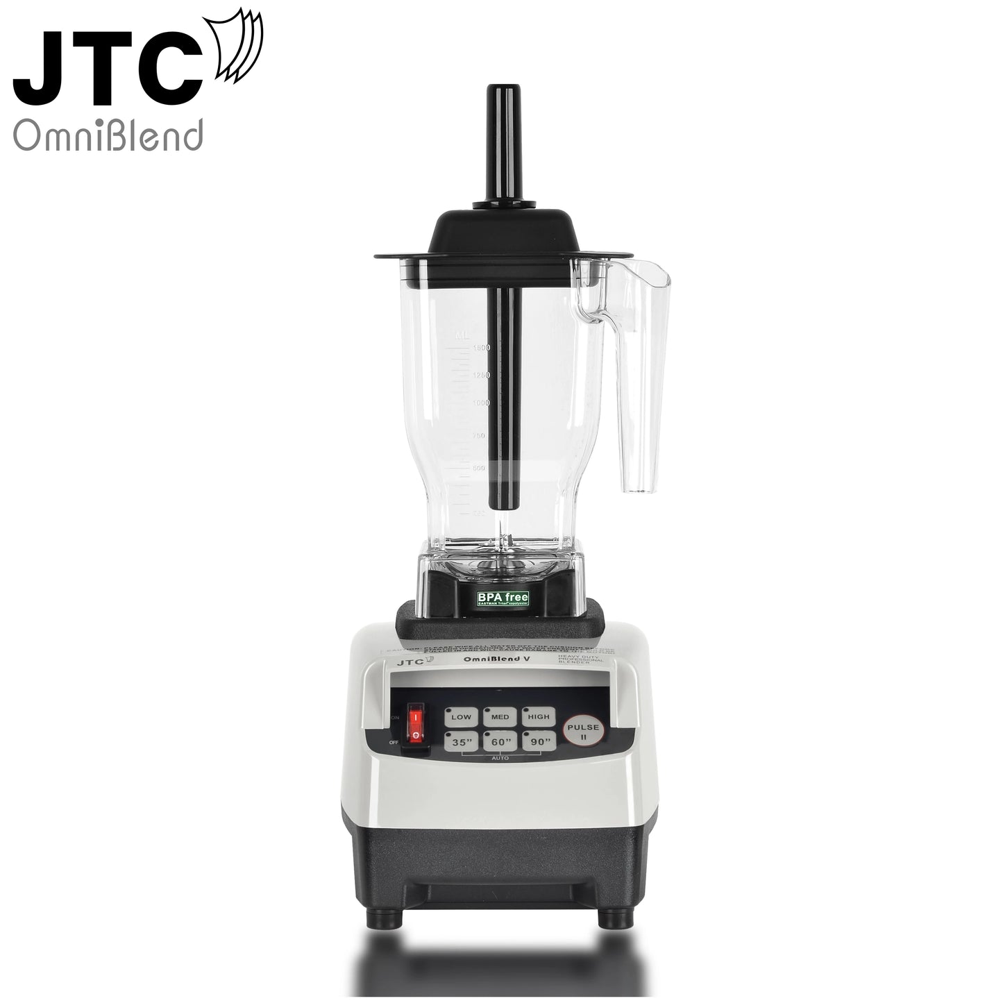 Professional Blender JTC OmniBlend V TM-800B with BPA free jar 1.5L