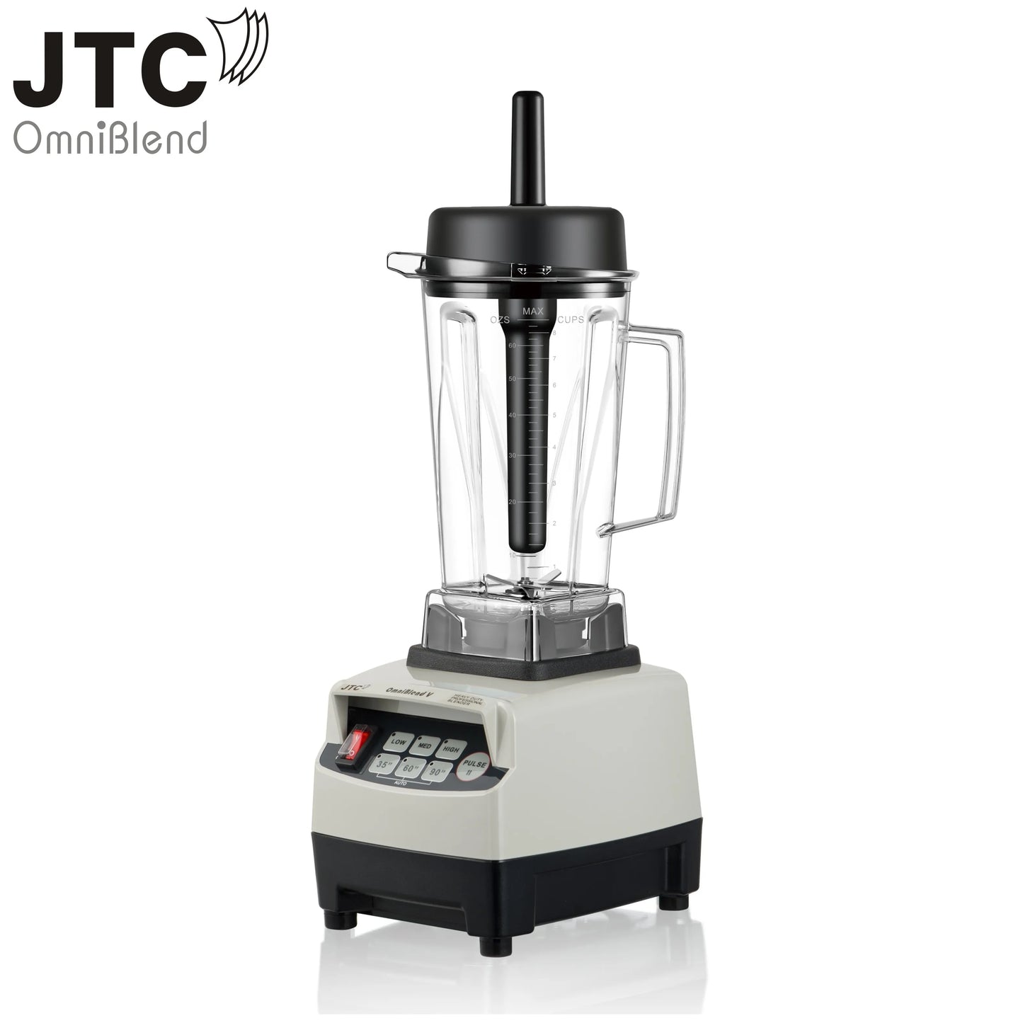 Commercial Blender JTC OmniBlend V TM-800 with BPA free jar 2L