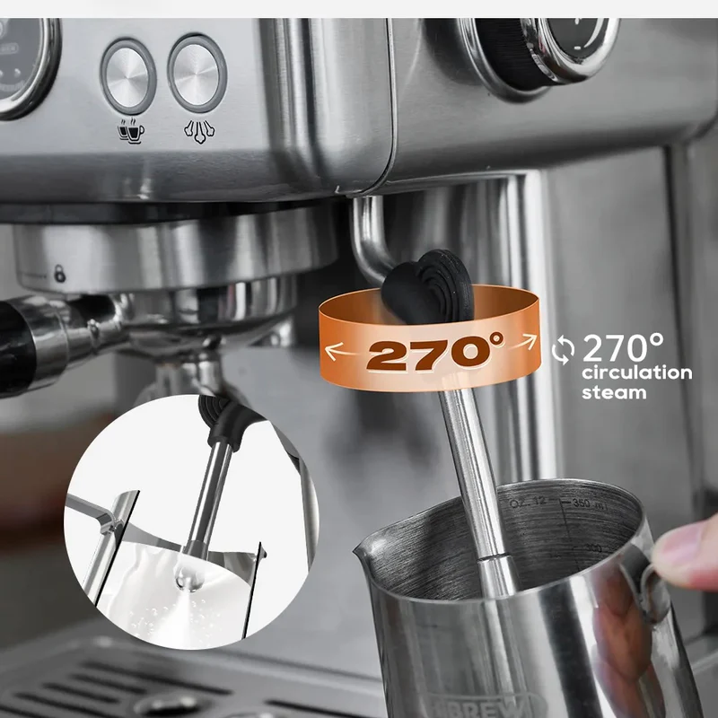 HiBREW H10A Semi-Automatic Espresso Coffee Machine