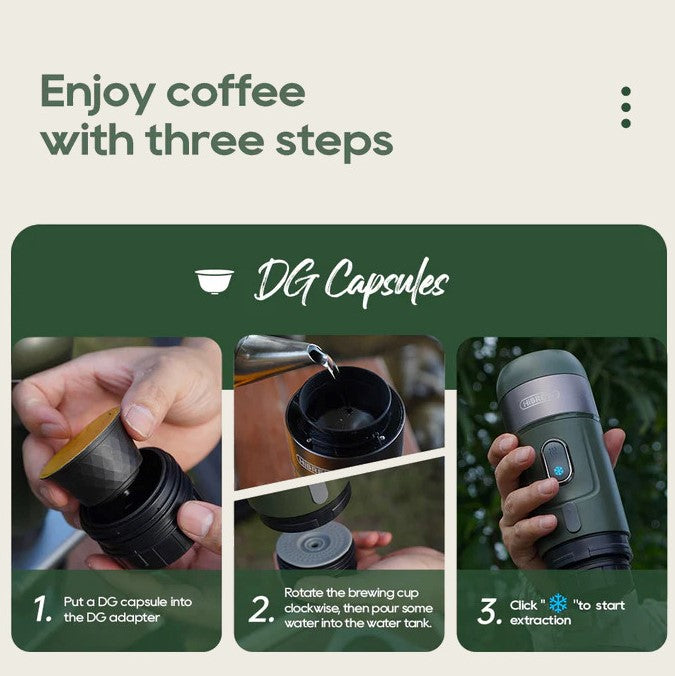 HiBREW H4B Wireless Electric Portable Coffee Machine