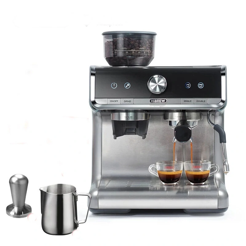 HiBREW H7 Barista Pro 20Bar Bean to Espresso | Commercial Coffee Machine with Full Kit for Cafe, Hotel, Restaurant