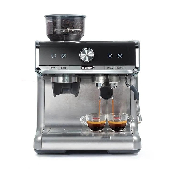 HiBREW H7 Barista Pro 20Bar Bean to Espresso | Commercial Coffee Machine with Full Kit for Cafe, Hotel, Restaurant