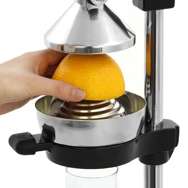 Commercial Citrus Press Sana - Professional Heavy-Duty Manual Press Juicer For All Types of Citrus: Orange, Lemon, Lime, and Pomegranate Squeezer