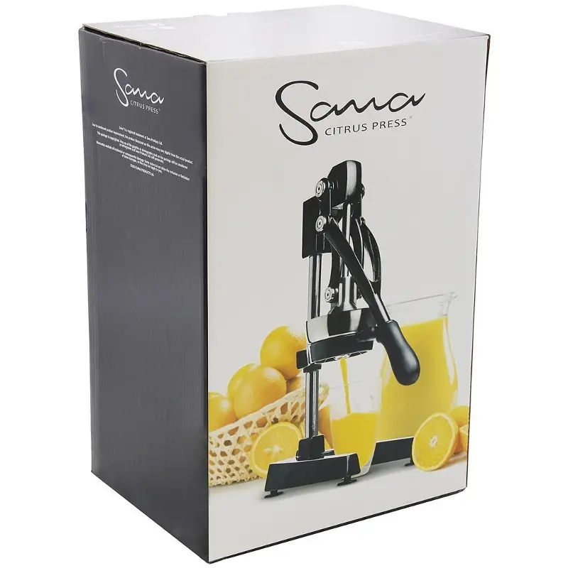 Commercial Citrus Press Sana - Professional Heavy-Duty Manual Press Juicer For All Types of Citrus: Orange, Lemon, Lime, and Pomegranate Squeezer