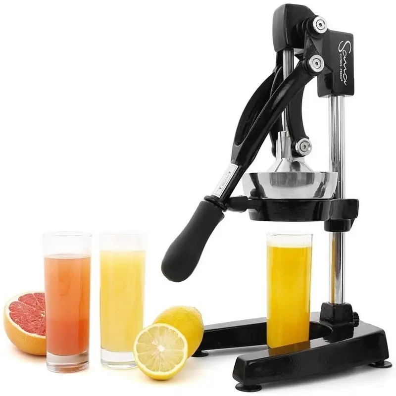 Commercial Citrus Press Sana - Professional Heavy-Duty Manual Press Juicer For All Types of Citrus: Orange, Lemon, Lime, and Pomegranate Squeezer