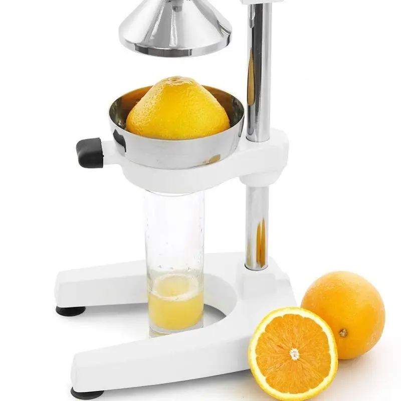 Commercial Citrus Press Sana - Professional Heavy-Duty Manual Press Juicer For All Types of Citrus: Orange, Lemon, Lime, and Pomegranate Squeezer