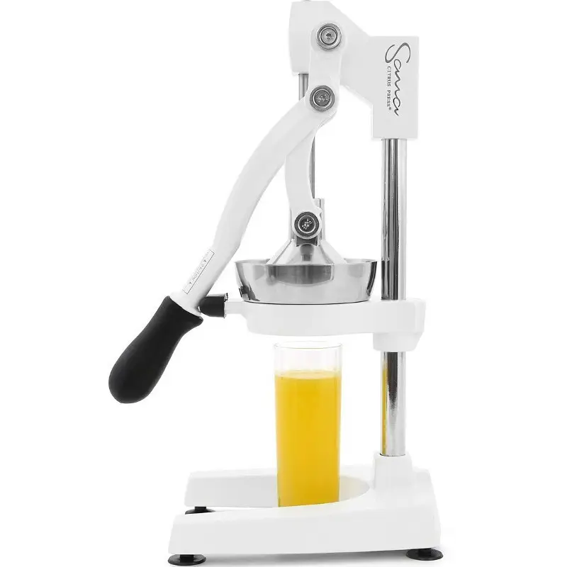 Commercial Citrus Press Sana - Professional Heavy-Duty Manual Press Juicer For All Types of Citrus: Orange, Lemon, Lime, and Pomegranate Squeezer