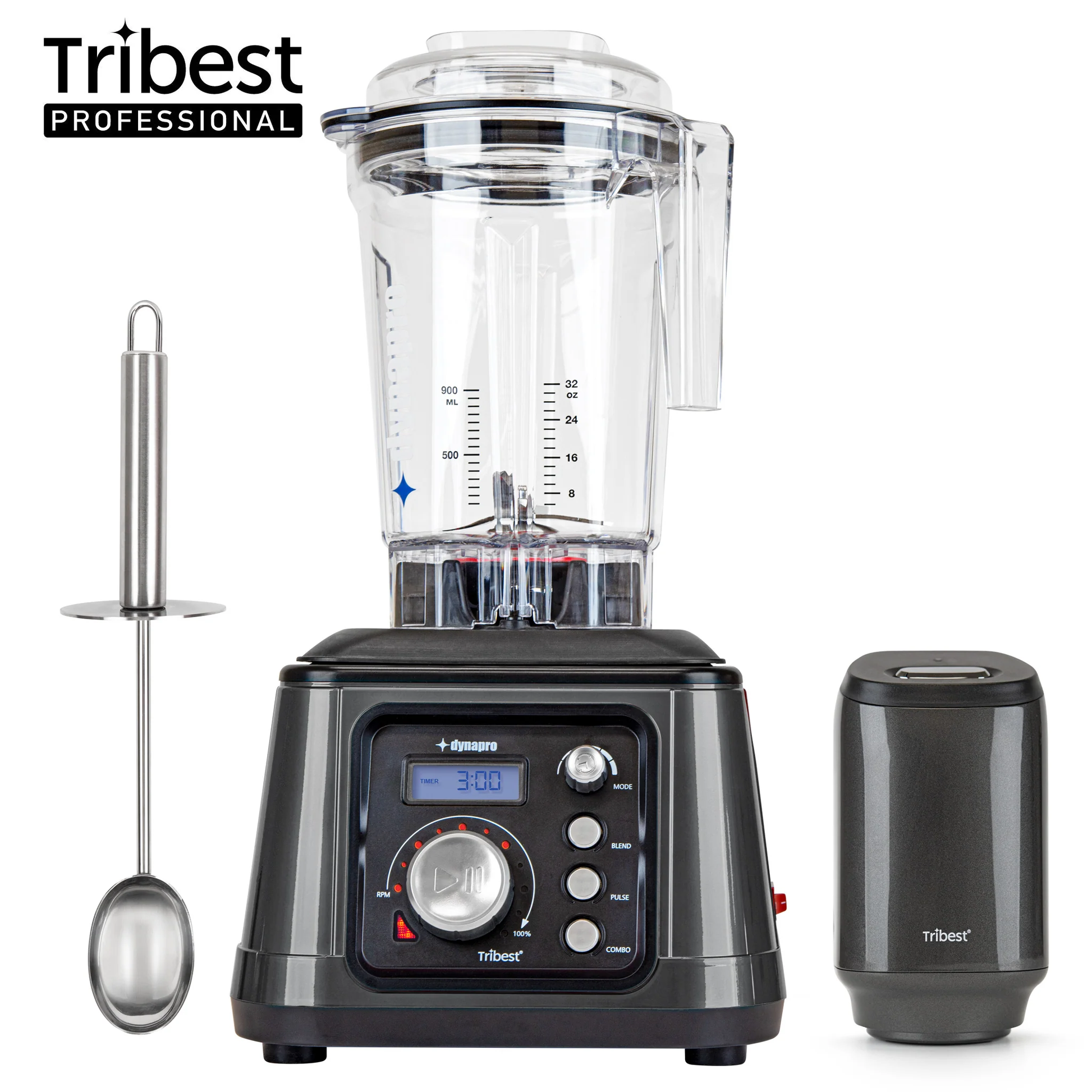 Tribest Dynapro DPS-2250 Commercial High-Speed Vacuum Blender