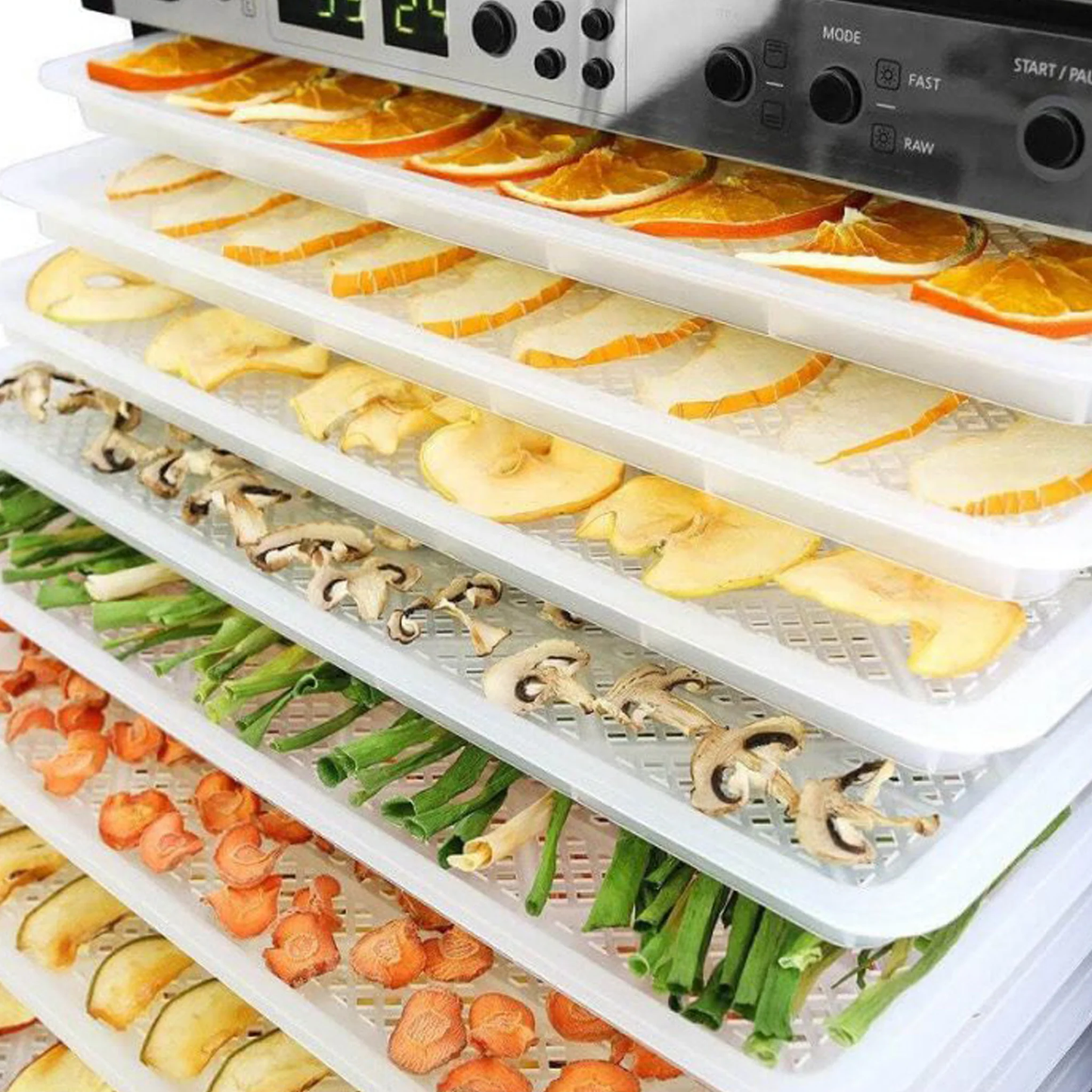 Tribest Sedona Combo Digital Raw Food Dehydrator SD-P9150-B with BPA-Free Plastic Trays