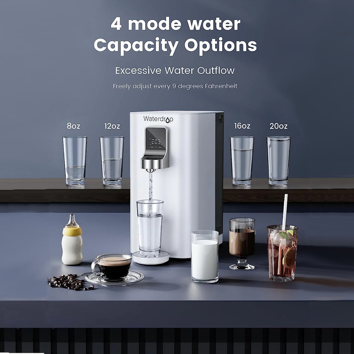 Waterdrop K19-H Instant Hot Countertop RO System: The Ultimate Choice for Premium Water Purification and Instant Hot Water