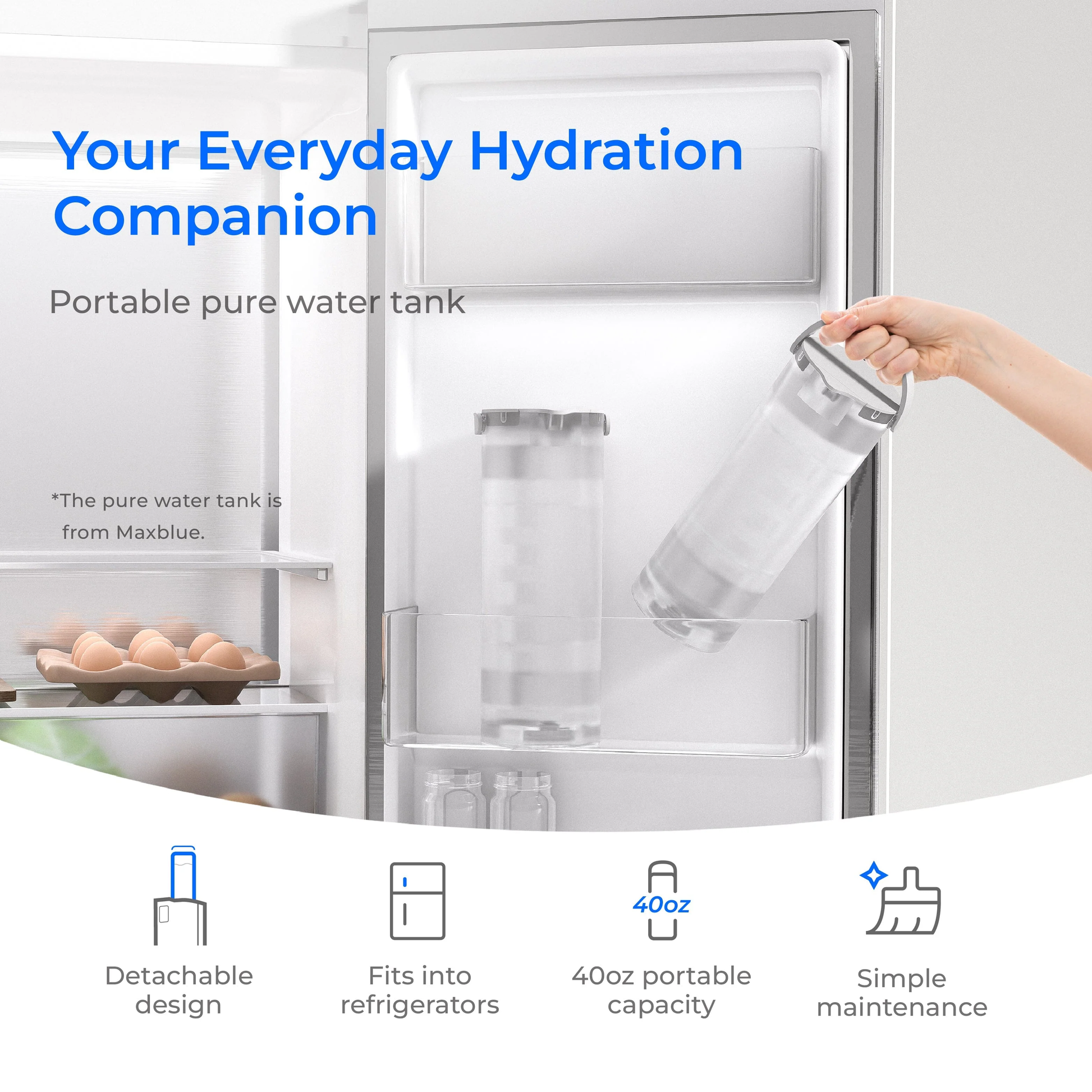 Waterdrop C1H Instant Hot Water Reverse Osmosis System: Premium 5-Stage Filtration with 3-Second Heating for Superior Hydration