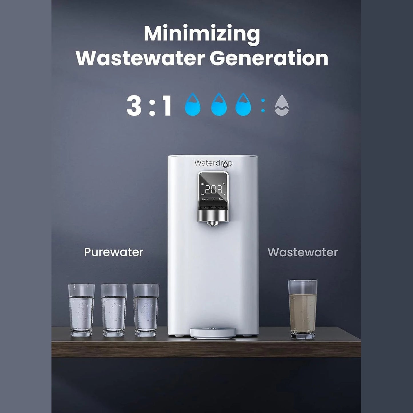 Waterdrop K19-H Instant Hot Countertop RO System: The Ultimate Choice for Premium Water Purification and Instant Hot Water