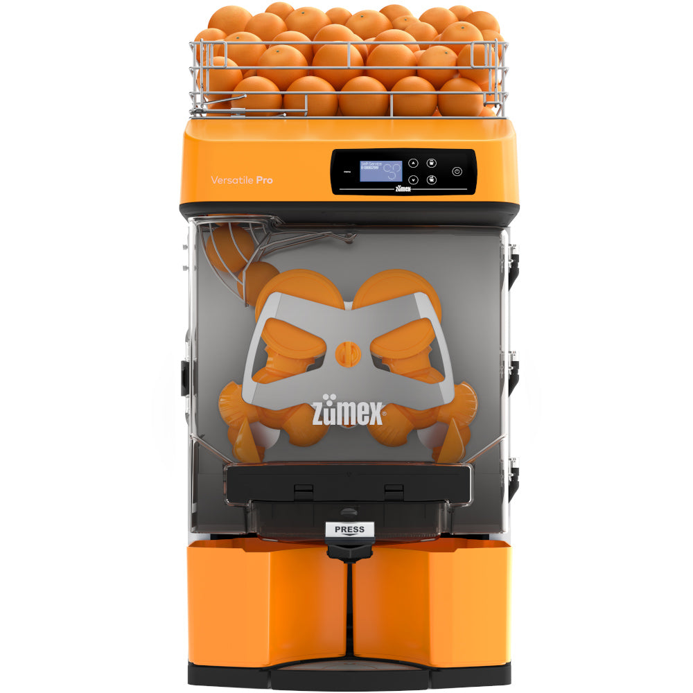 Zumex Versatile Pro: Professional Automatic Citrus Juicer for Large Cafés, Restaurants, and Hotels