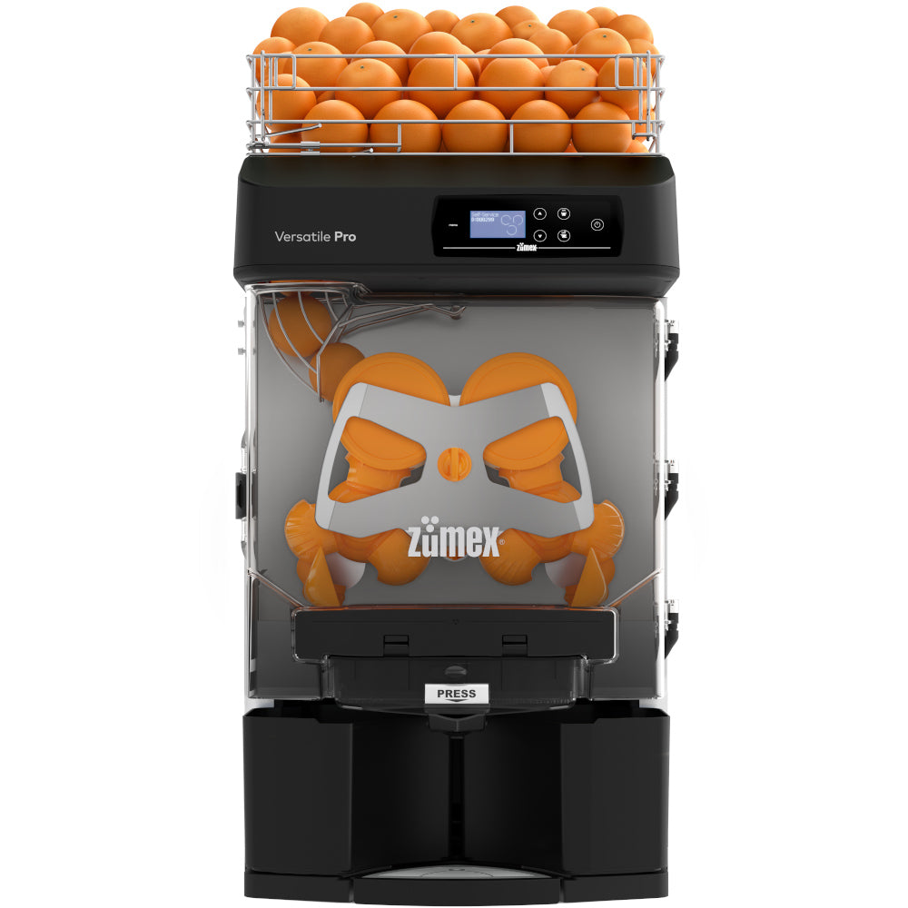 Zumex Versatile Pro: Professional Automatic Citrus Juicer for Large Cafés, Restaurants, and Hotels